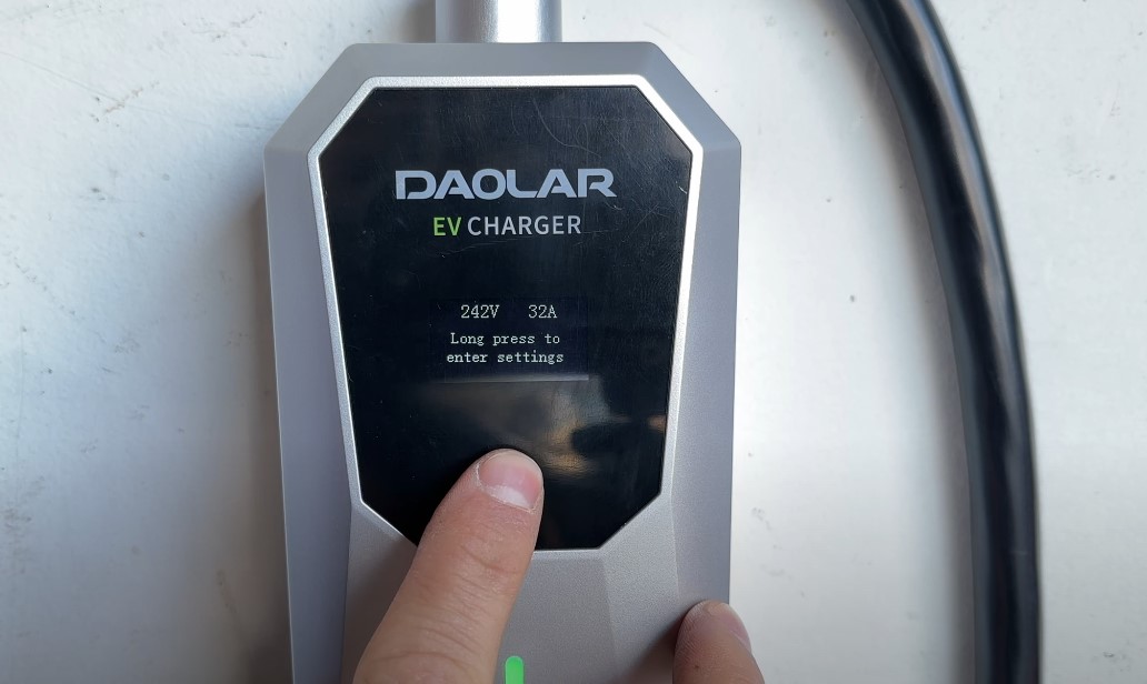 32 Amp EV charger installation