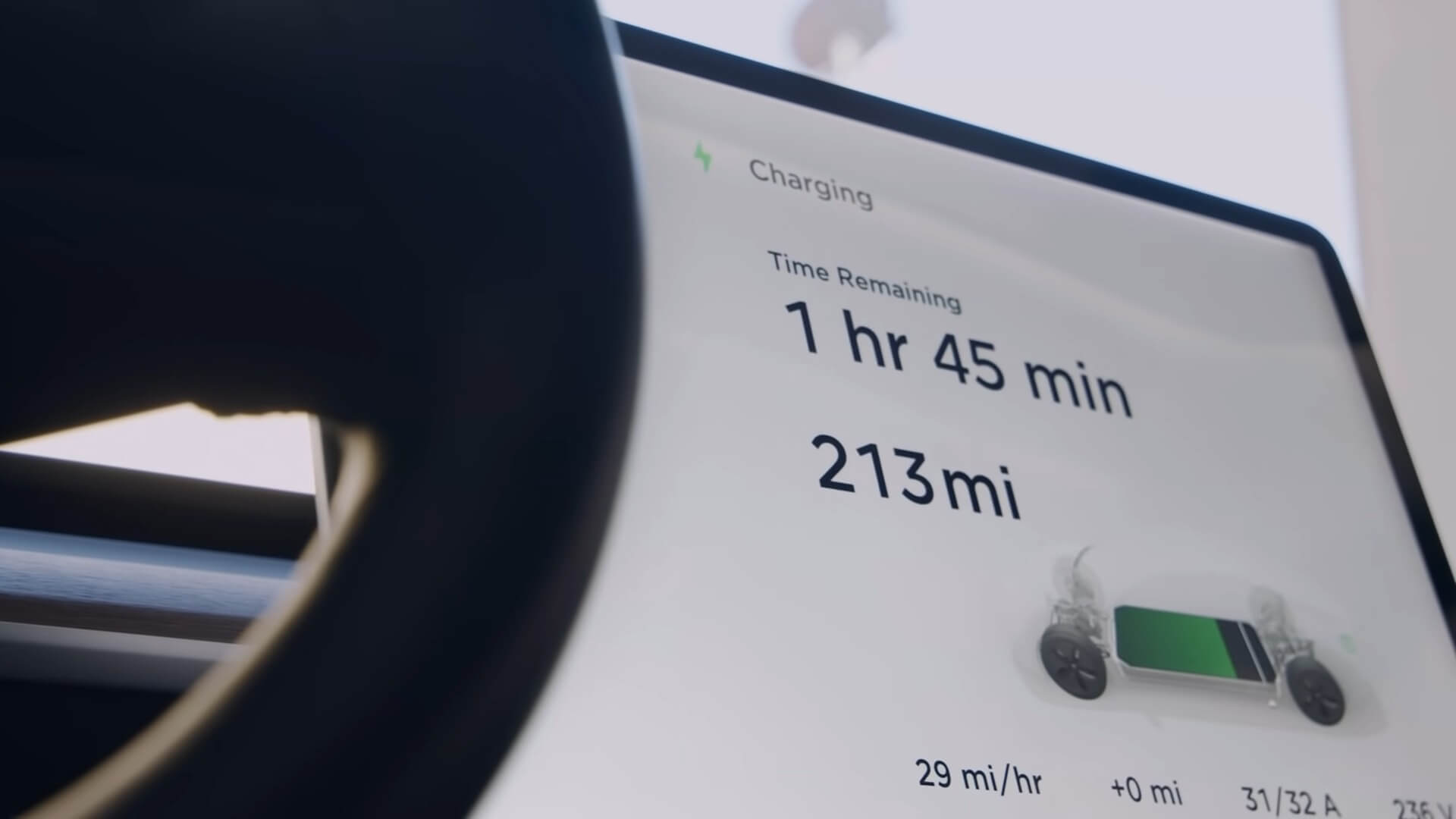 Charge Tesla duration