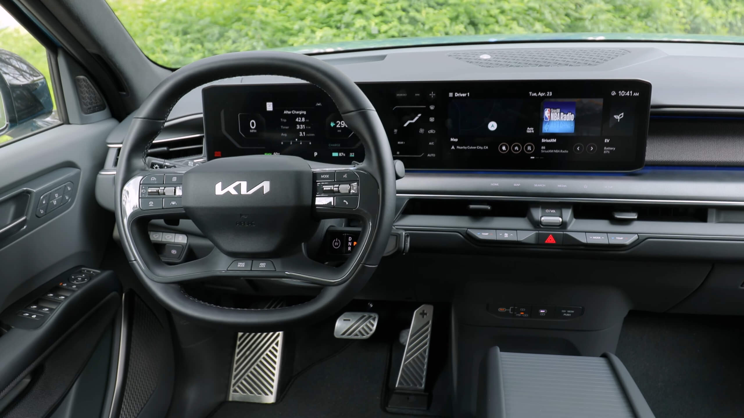 Interior of 2024 Kia EV9