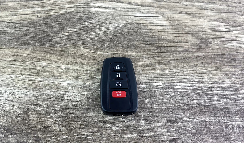 Toyota Prius Fob Key on the table