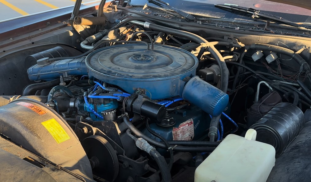 Under the hood of Lincoln Continental