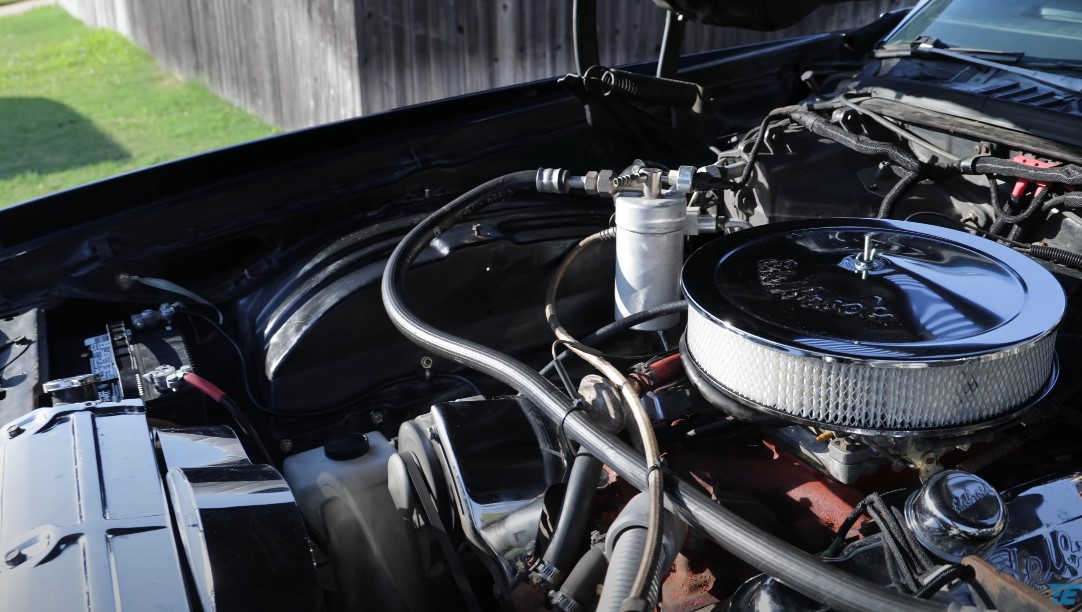 A potent V8 engine under the hood of Monte Carlo