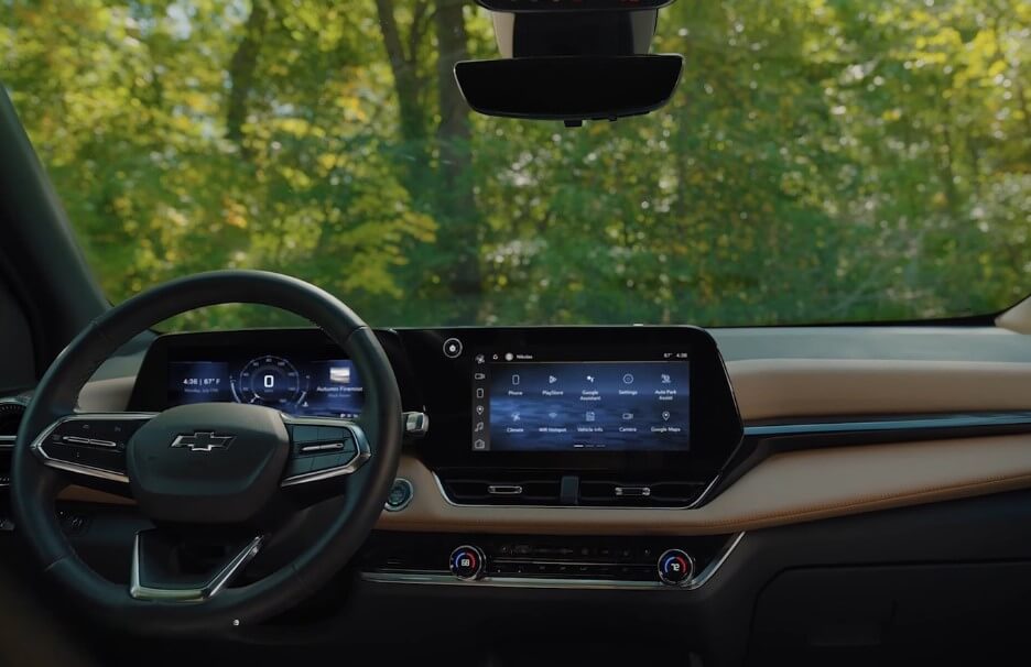 Interior of the 2025 Chevy Equinox SUV