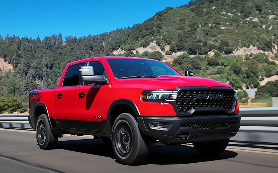 Red Ram Rebel 1500 on the road