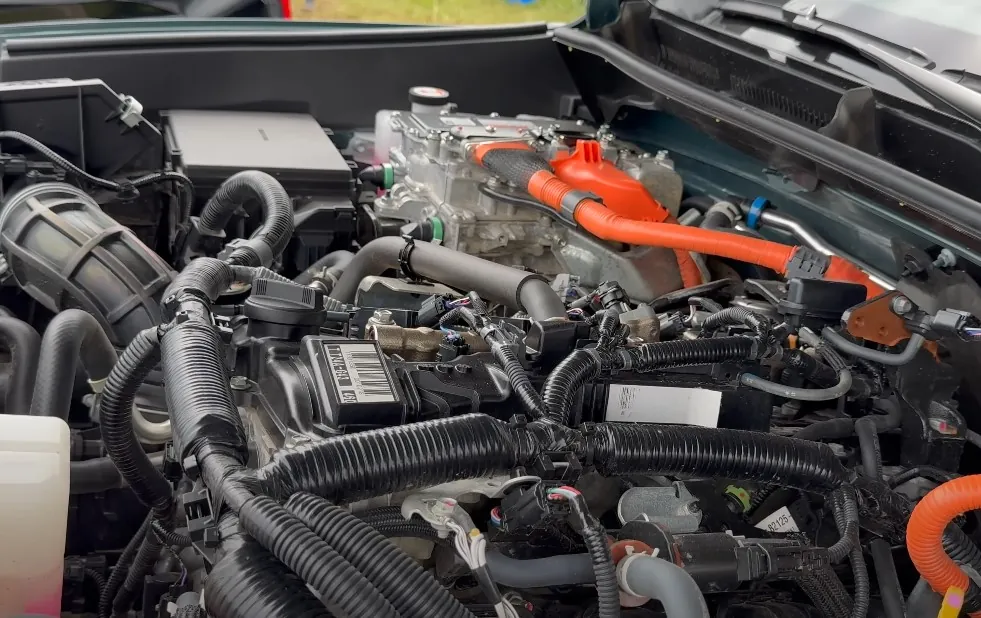 Engine of the Toyota 4Runner