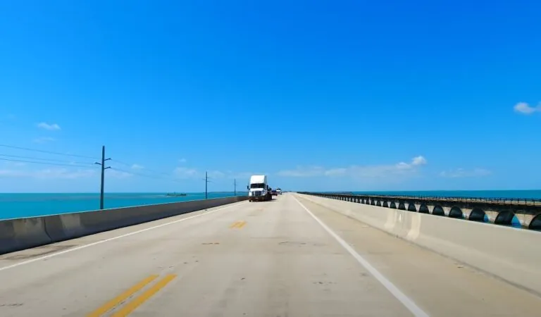 Scenic view of Florida highway