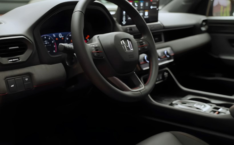 Interior of new Honda Passport