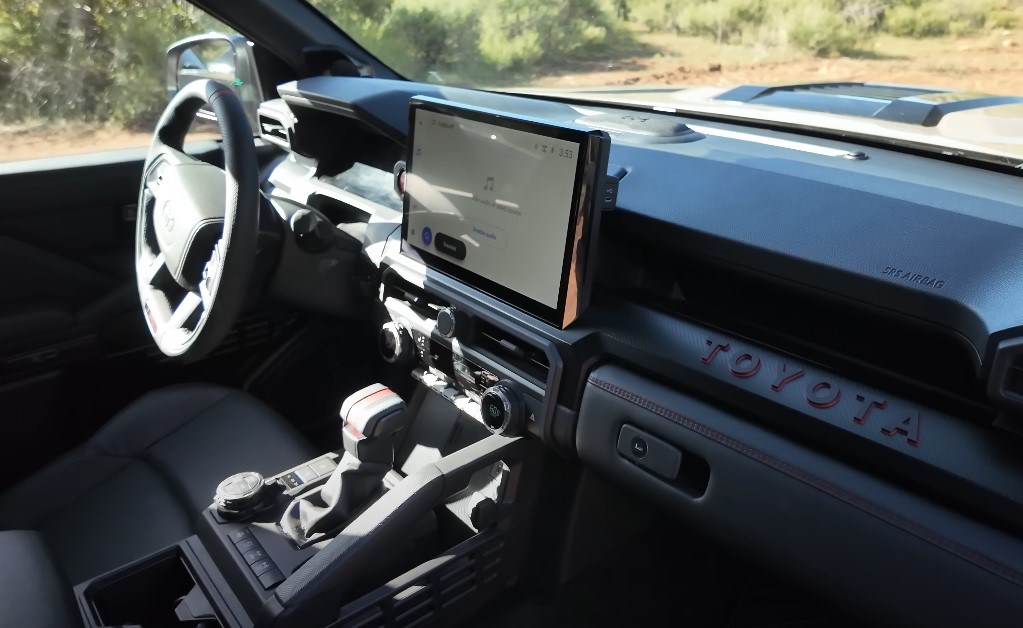 Interior of the 2025 Toyota 4Runner