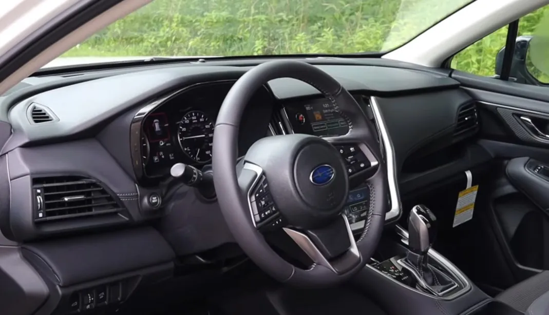 Interior of the Subaru Outback SUV