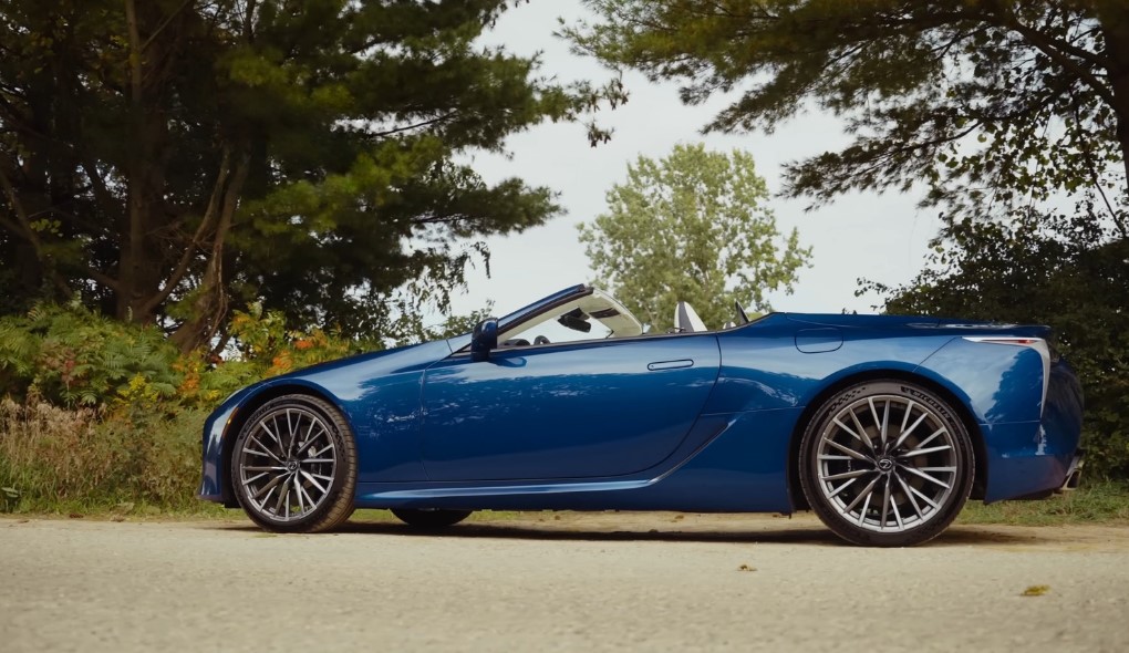 Lexus LC 500 convertible variant