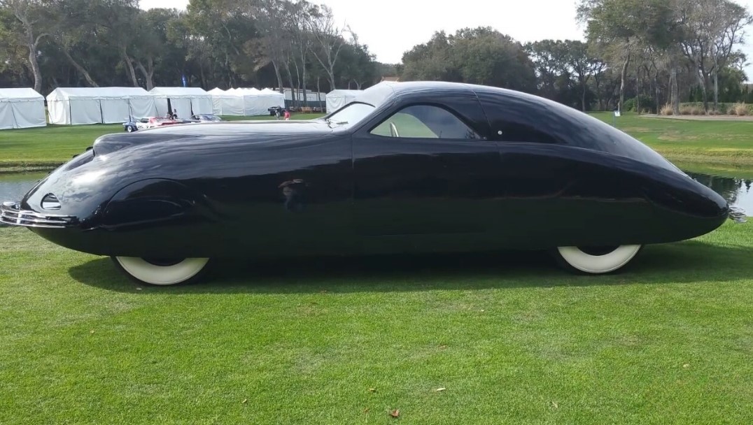 Phantom Corsair car parked on the grass