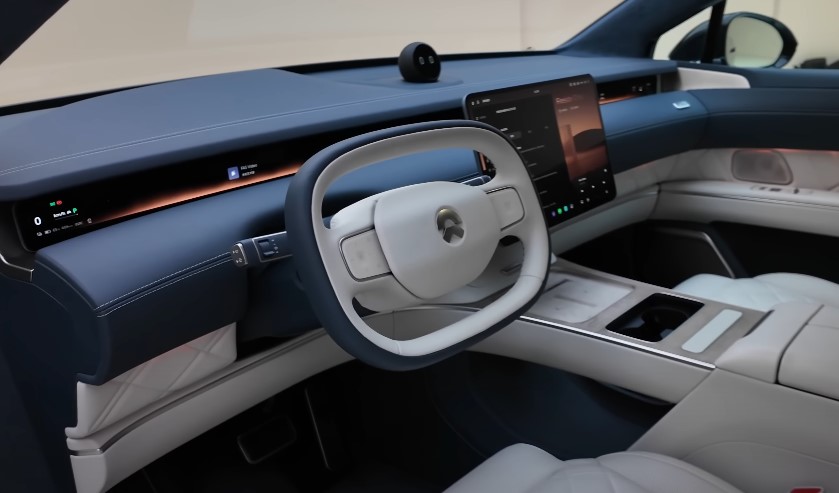 Nio ET9 minimalistic interior design