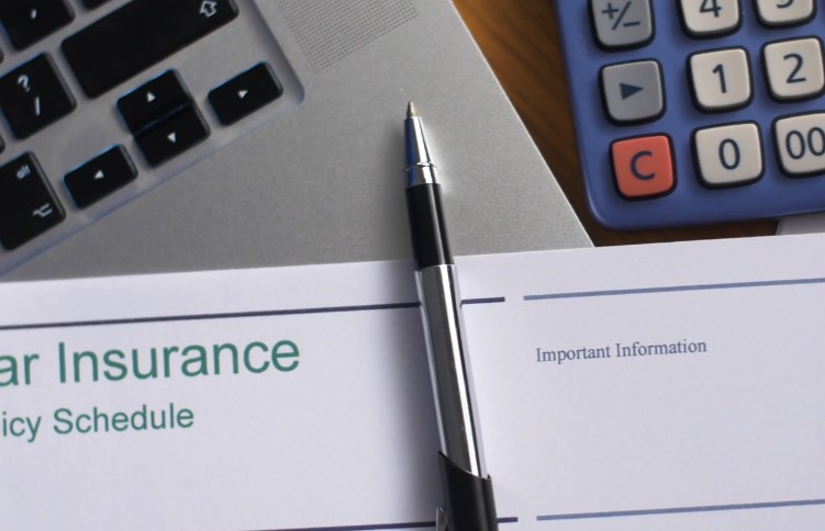 Car insurance policy schedule, ready for review