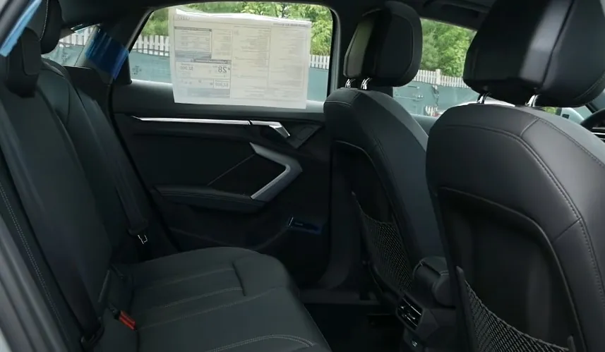 Audi A3 rear seats
