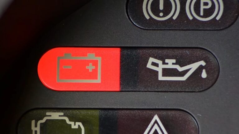 Red battery warning light stays on after alternator replacement