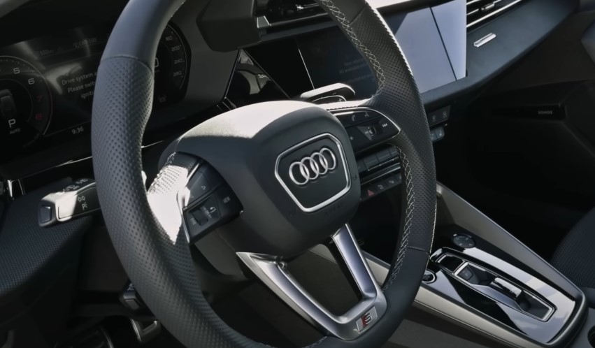 Audi A3 modern steering wheel